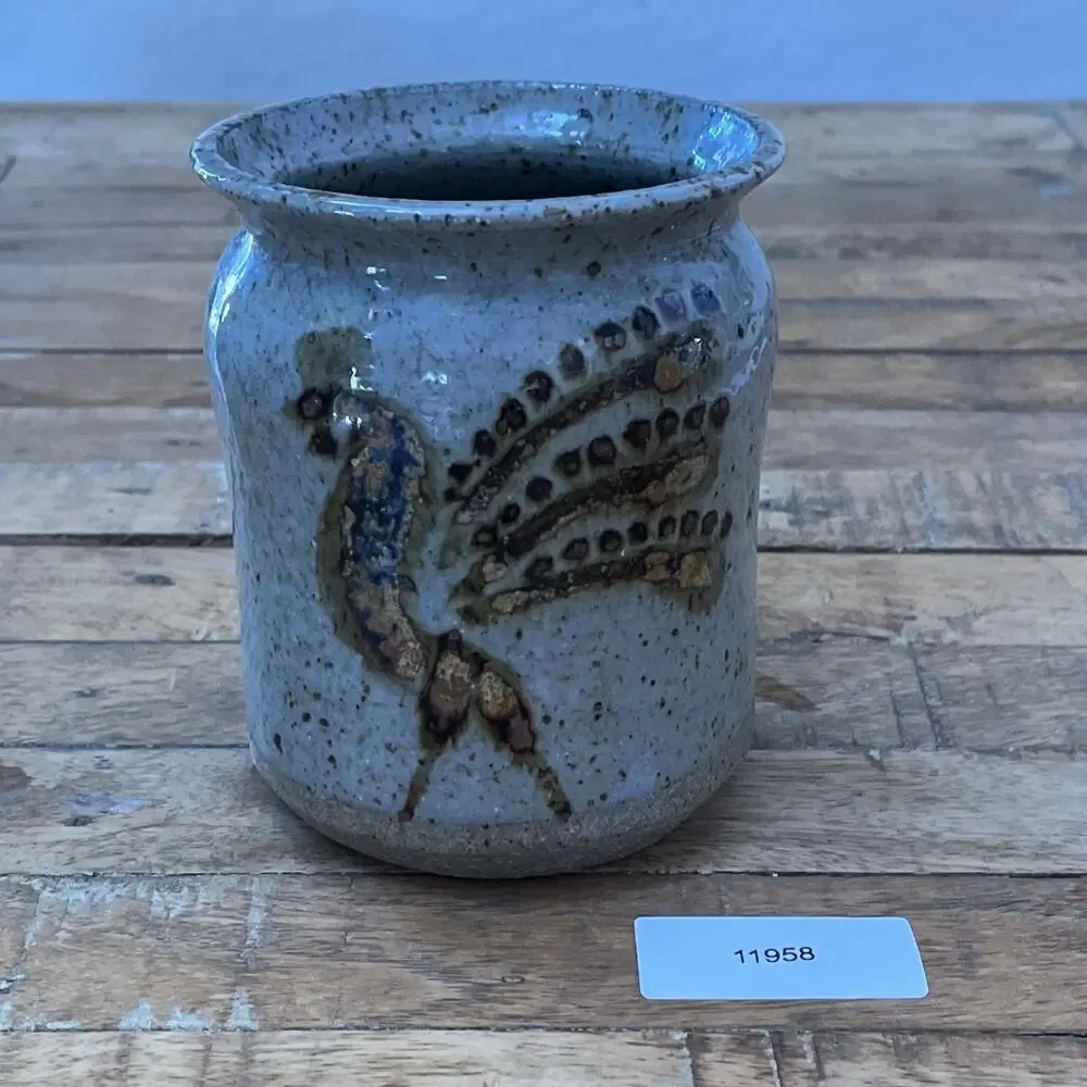 Hand-thrown Studio Pottery Vase 5.5